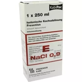 KOCHSALZLÖSUNG 0,9% plastikflaske Fresenius, 250 ml
