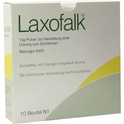 LAXOFALK 10 g Plv.z.Producent e.Lsg.z.Indtagspose, 10 stk
