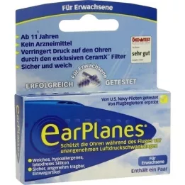 EARPLANES Voksen/Voksne, 2 stk