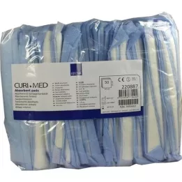 SAUGKOMPRESSEN usteril 10x20 cm 400 g/m, 50 stk