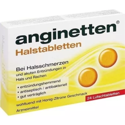 ANGINETTEN Halstabletter, 24 stk