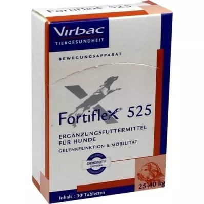 FORTIFLEX 525 tabletter vet., 30 stk