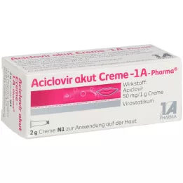 ACICLOVIR akut creme-1A Pharma, 2 g