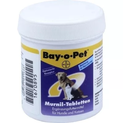 BAY O PET Murnil tabletter til hunde/katte, 80 stk