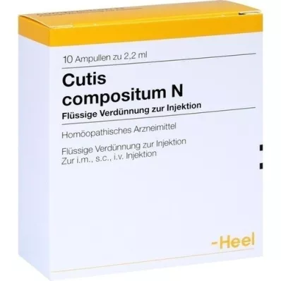 CUTIS compositum N ampuller, 10 stk