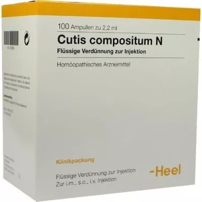 CUTIS compositum N ampuller, 100 stk CUTIS compositum N ampuller, 100 stk