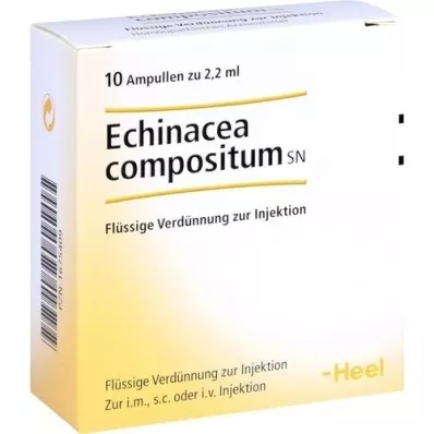 ECHINACEA COMPOSITUM SN Ampuller, 10 stk ECHINACEA COMPOSITUM SN Ampuller, 10 stk