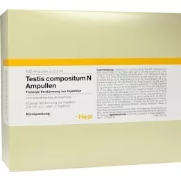 TESTIS COMPOSITUM N ampuller, 100 stk
