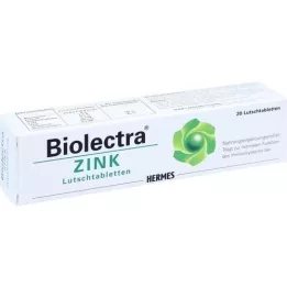 BIOLECTRA Zinkpastiller, 20 stk