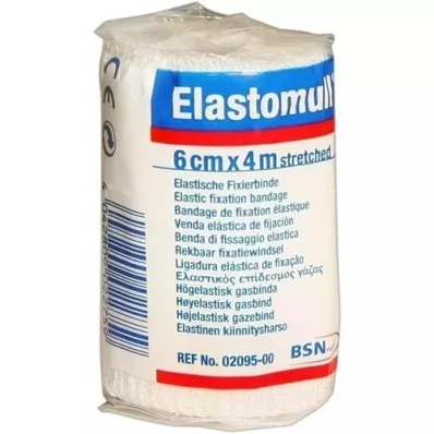 ELASTOMULL 6 cmx4 m elastisk fastgørelsesbeslag 2095, 1 stk