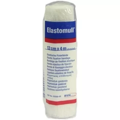 ELASTOMULL 12 cmx4 m elastisk fastgørelsesbeslag 2098, 1 stk