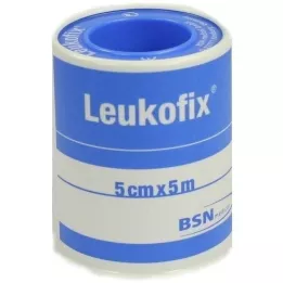 LEUKOFIX Bandageplaster 5 cmx5 m, 1 stk