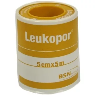 LEUKOPOR 5 cmx5 m, 1 stk