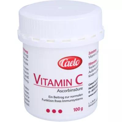VITAMIN C ASCORBINSÄURE Caelo HV-Pakke, 100g