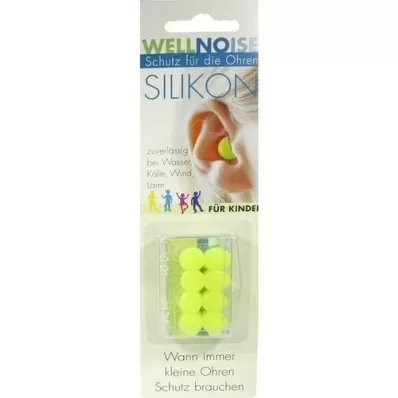WELLNOISE Ørepropper til børn blister, 4X2 stk