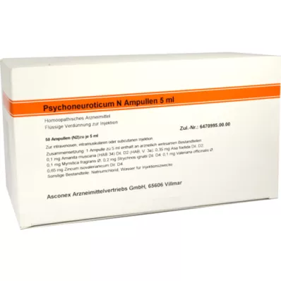 PSYCHONEUROTICUM N ampuller, 50X5 ml