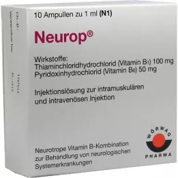 NEUROP Ampuller, opløsning til injektion, 10X1 ml