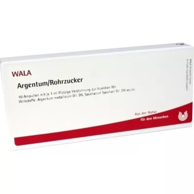 ARGENTUM/ROHRZUCKER Ampuller, 10X1 ml