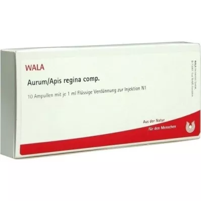 AURUM/APIS regina comp. ampuller, 10x1 ml