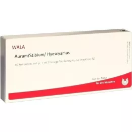 AURUM/STIBIUM/Hyoscyamus ampuller, 10X1 ml