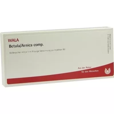 BETULA/ARNICA komp. ampuller, 10X1 ml