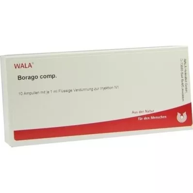 BORAGO COMP.Ampuller, 10X1 ml BORAGO COMP.Ampuller, 10X1 ml