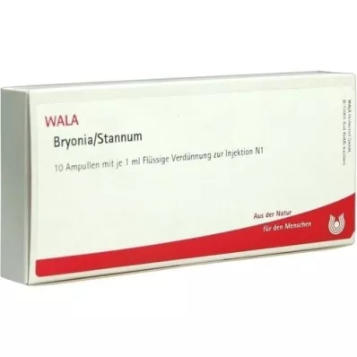 BRYONIA STANNUM Ampuller, 10X1 ml
