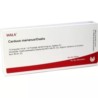 CARDUUS MARIANUS/OXALIS Ampuller, 10X1 ml