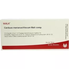 CARDUUS MARIANUS/VISCUM mali comp.ampuller, 10X1 ml