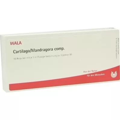 CARTILAGO/Mandragora komp. Ampuller, 10X1 ml