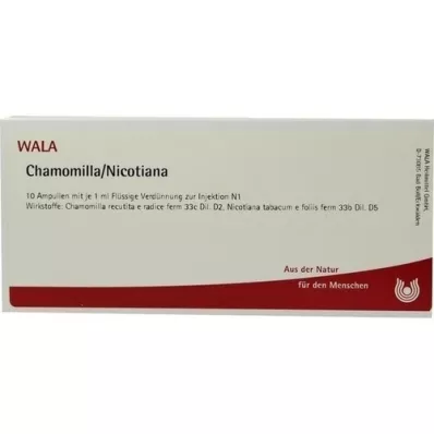CHAMOMILLA/NICOTIANA Ampuller, 10X1 ml