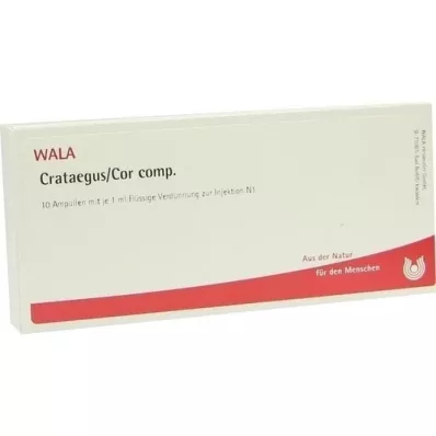 CRATAEGUS COR komp. ampuller, 10X1 ml