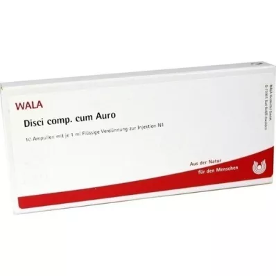 DISCI comp.cum Auro ampuller, 10x1 ml