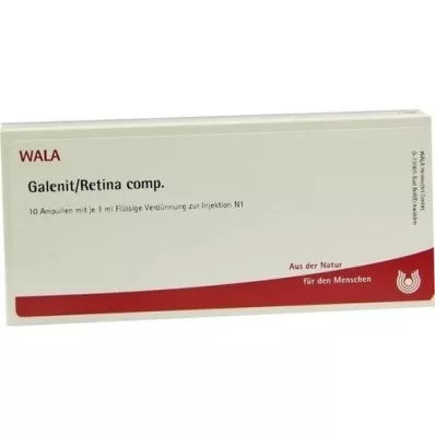 GALENIT/Retina komp. ampuller, 10X1 ml