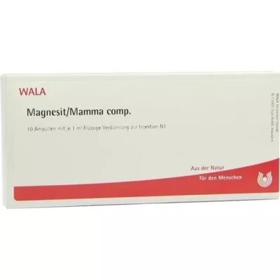 MAGNESIT/MAMMA komp. ampuller, 10X1 ml