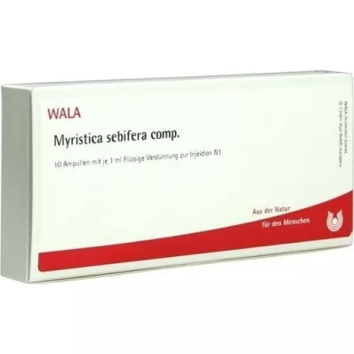 MYRISTICA SEBIFERA COMP.Ampuller, 10X1 ml