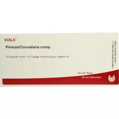 PRIMULA/CONVALLARIA komp. ampuller, 10X1 ml