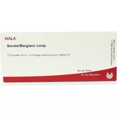 SECALE/BLEIGLANZ komp. ampuller, 10X1 ml
