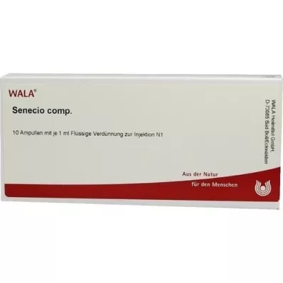 SENECIO COMP.Ampuller, 10X1 ml