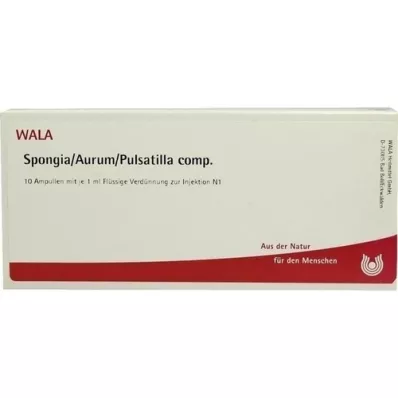 SPONGIA/AURUM/Pulsatilla comp. ampuller, 10X1 ml