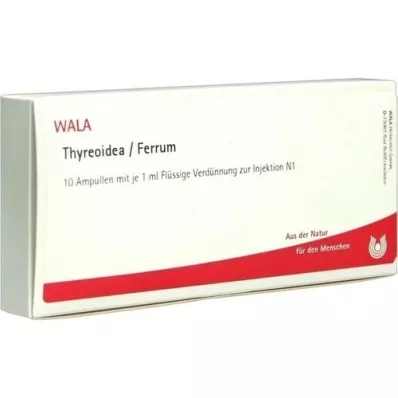 THYREOIDEA/Ferrum ampuller, 10X1 ml THYREOIDEA/Ferrum ampuller, 10X1 ml