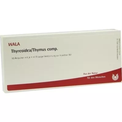 THYREOIDEA/Thymus comp. Ampuller, 10X1 ml