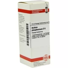 ACIDUM PHOSPHORICUM D6 Fortynding, 20 ml