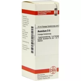 ACONITUM D6 Fortynding, 20 ml