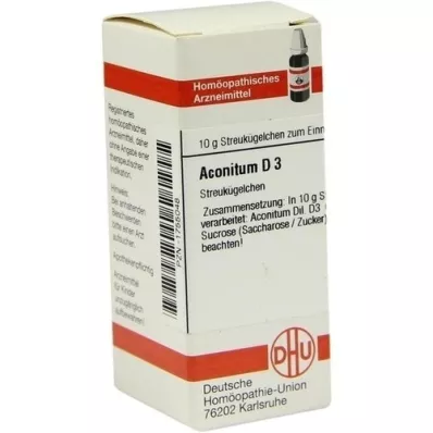 ACONITUM D 3 kugler, 10 g