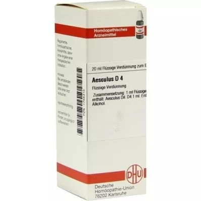 AESCULUS D4-fortynding, 20 ml