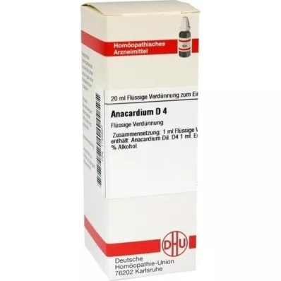 ANACARDIUM D4-fortynding, 20 ml