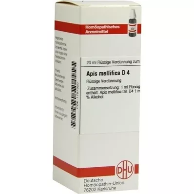 APIS MELLIFICA D4-fortynding, 20 ml