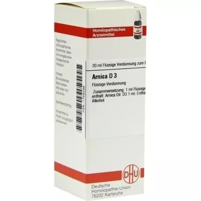 ARNICA D3-fortynding, 20 ml