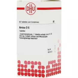 ARNICA D 6 tabletter, 80 stk